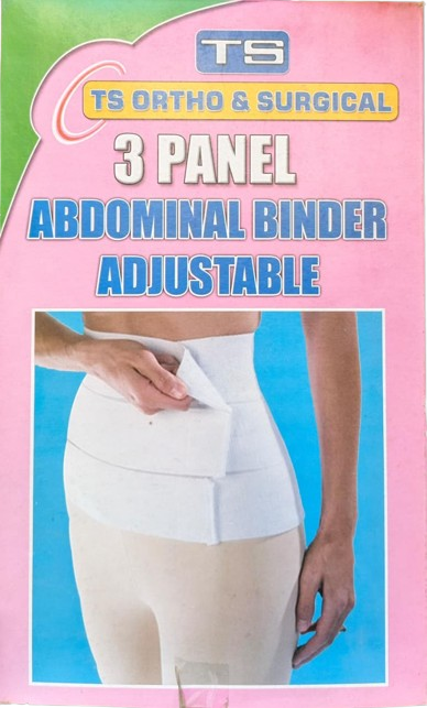 3 Panel Abdominal Binder Adjustable (TS Ortho & Surgical)