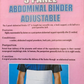 3 Panel Abdominal Binder Adjustable (TS Ortho & Surgical)